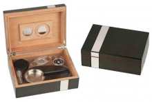 Basic Humidorset Bicolor Laser 25